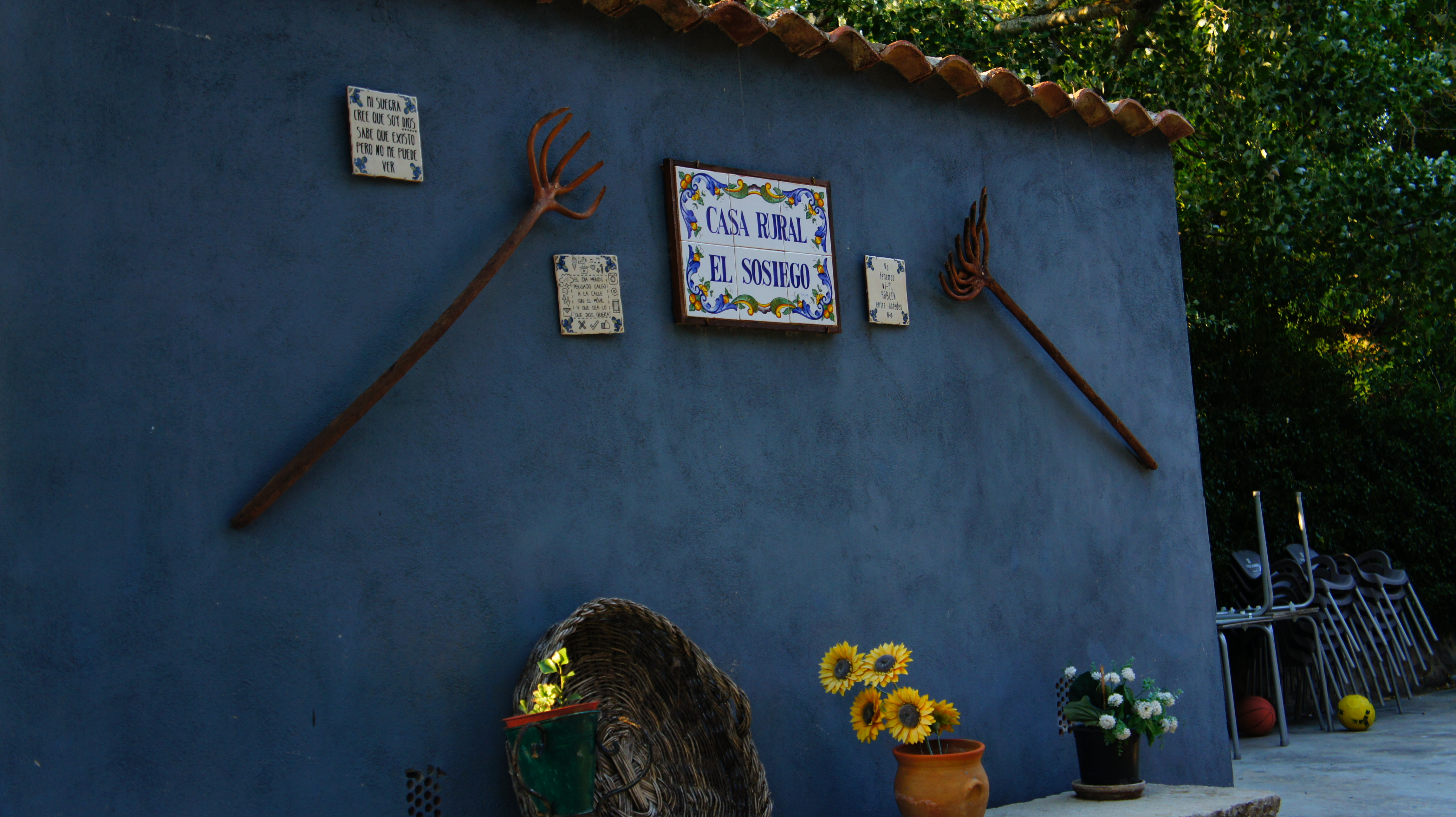 Cartel Casa Rural El Sosiego